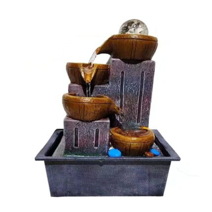 Διακοσμητικό Συντριβάνι Feng Shui - Resin craft bonsai running water ornament