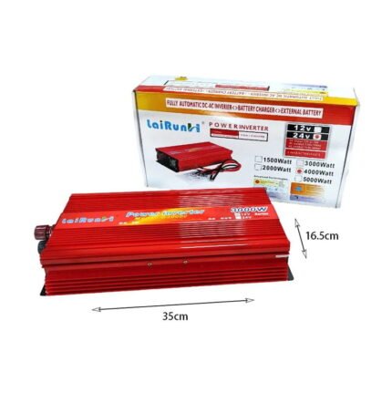 LaiRunH Inverter Αυτοκινήτου 4000W 24V – Power Inverter