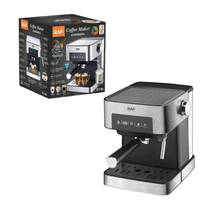 RAF Καφετιέρα Εσπρεσσιέρα με Ακροφύσιο 1.6L 850W R.136 - Espresso Coffee Maker