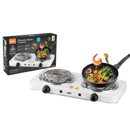 RAF Ηλεκτρικό διπλό μάτι κουζίνας 2000W R.8020B - Electric stove