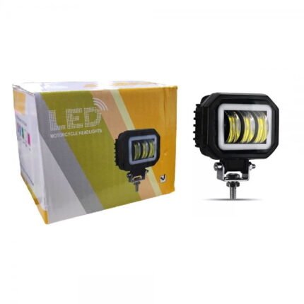 Προβολάκι Μηχανής Led 1τμχ 12-80V λεύκο φως - Motorcycle headlight