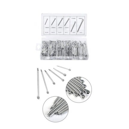 Κοπίλιες ασφάλειες σετ 555τμχ - Cotter pin assortment