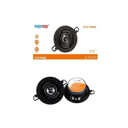 PerVoi Ηχείο Αυτοκινήτου 3.5" 300W CTC-3586 2τμχ - Midrange speaker